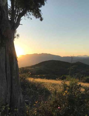 A beautiful sunset scene in Mijas, Andalucía, S.Spain.